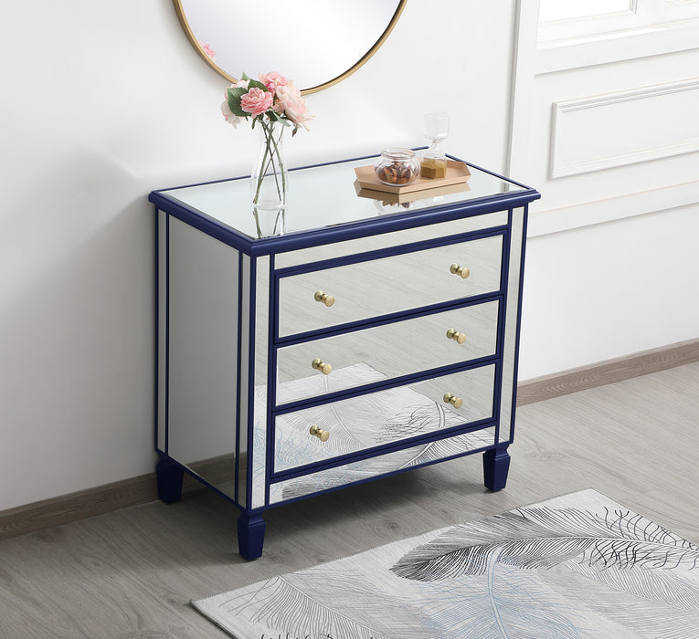 Chest from the Contempo collection in Blue finish