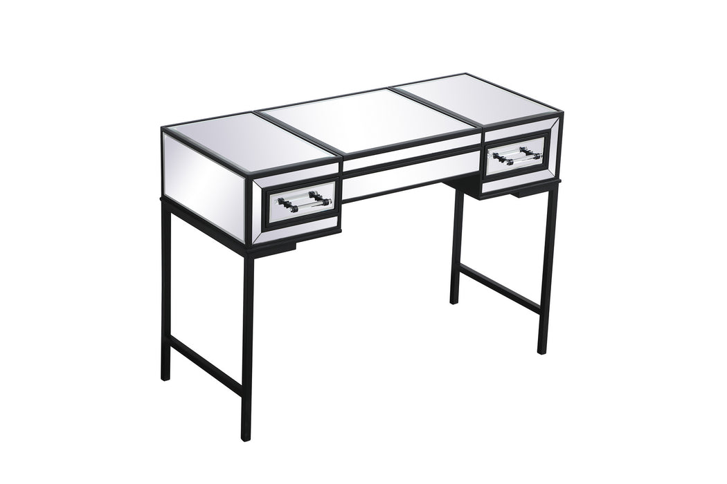 Vanity Table from the Beau collection in Black finish