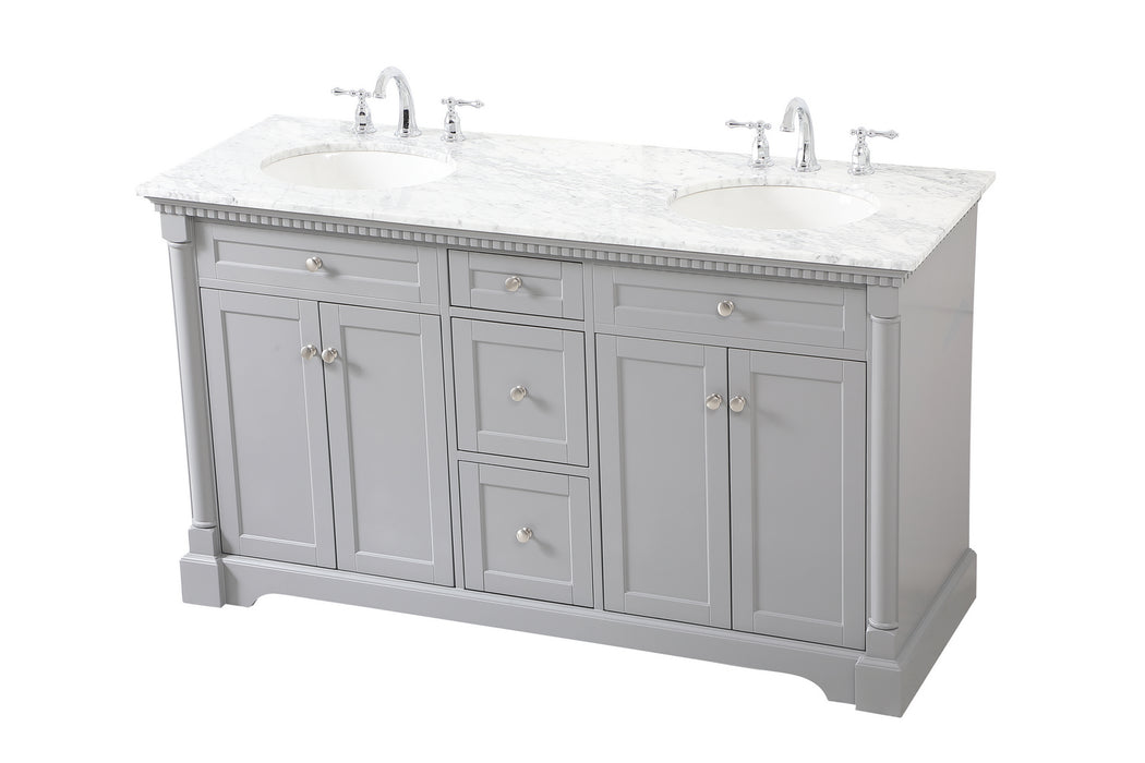 Bathroom Vanity Set from the Clarence collection in Grey finish
