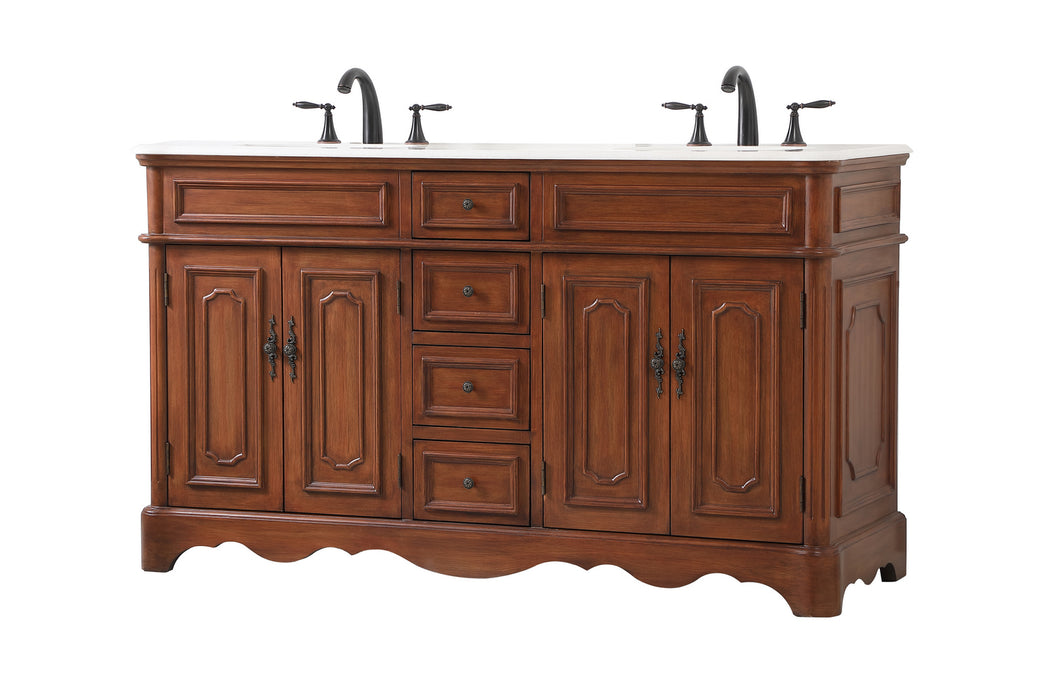 Bathroom Vanity Set from the Francis collection in Teak finish