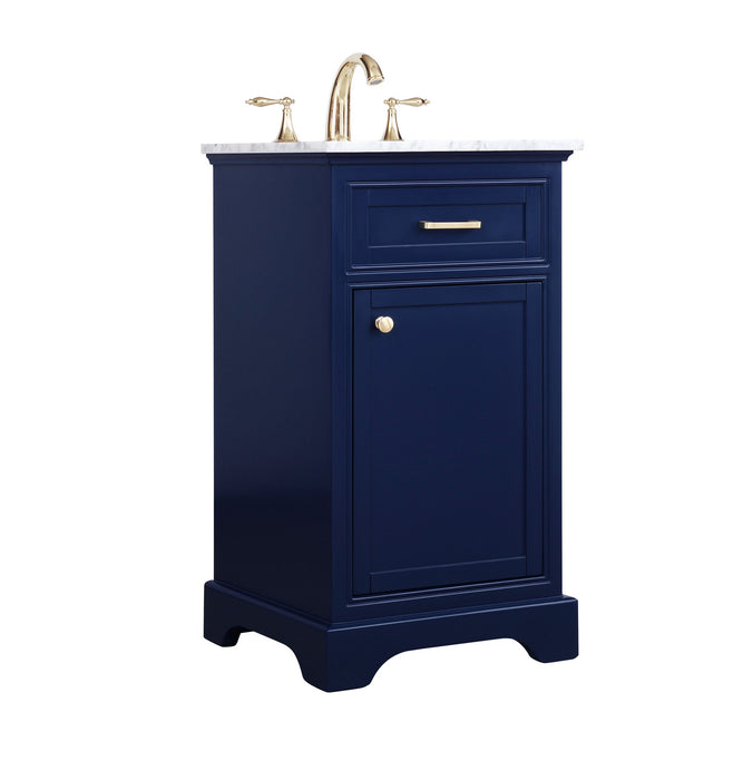 Bathroom Vanity Set from the Americana collection in Blue finish