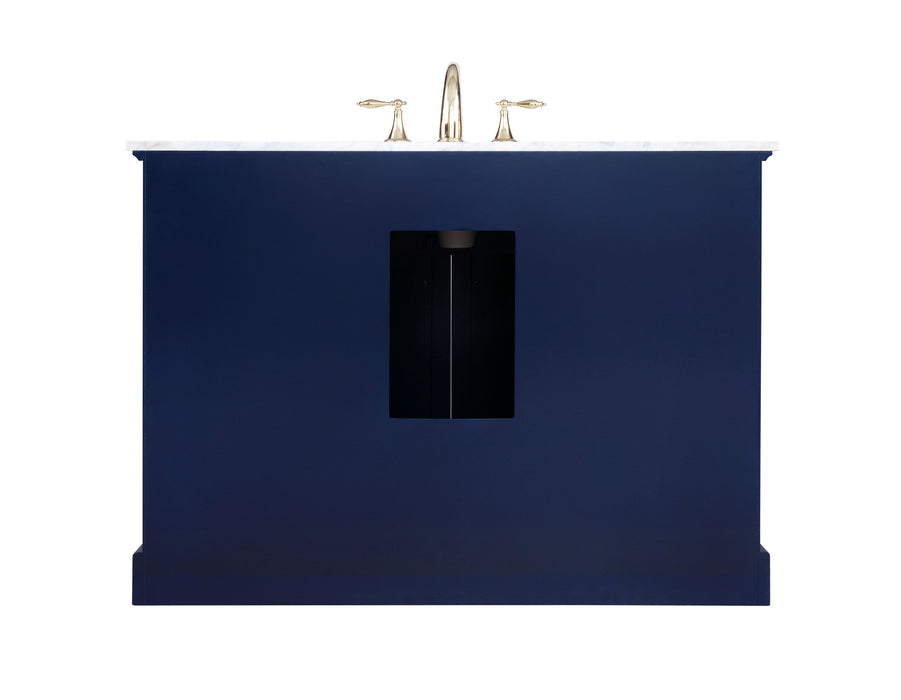 Bathroom Vanity Set from the Americana collection in Blue finish