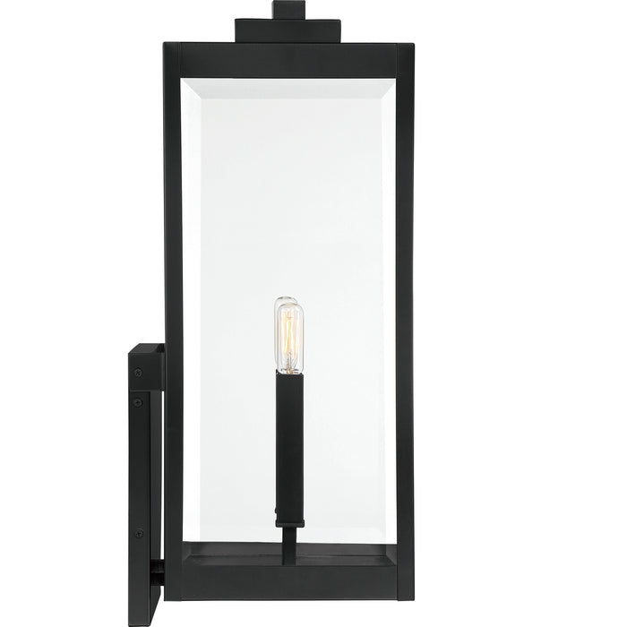Two Light Outdoor Wall Mount from the Westover collection in Earth Black finish