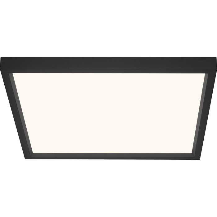 LED Flush Mount from the Outskirts collection in Earth Black finish