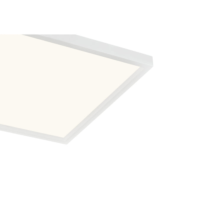 LED Flush Mount from the Outskirts collection in White Lustre finish