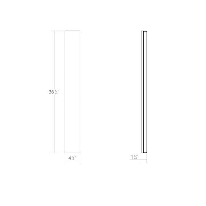 LED Bath Bar from the Vanity™ collection in Polished Chrome finish