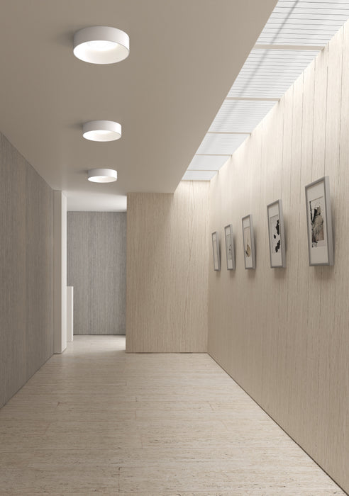 LED Surface Mount from the Ilios™ collection in Satin White finish