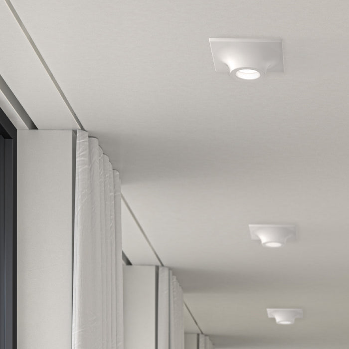 LED Surface Mount from the Zoom™ collection in Satin White finish