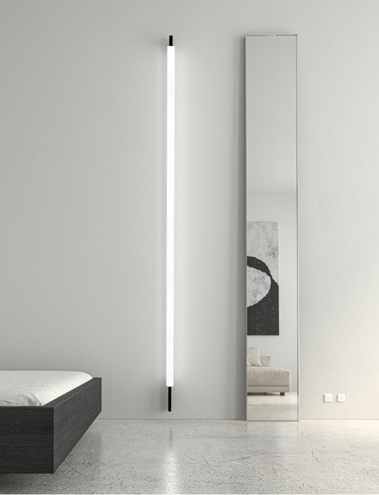 LED Wall Lamp from the Keel™ collection in Satin Black finish