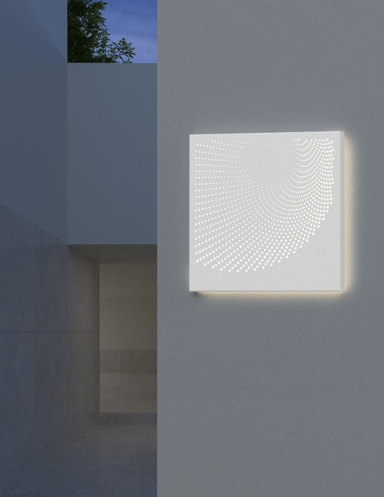 LED Wall Sconce from the Dotwave™ collection in Textured White finish