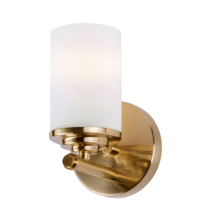 One Light Wall Sconce from the Ames collection in Soft Gold finish