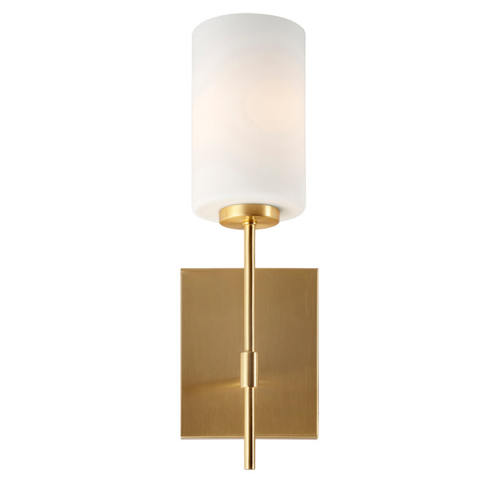 One Light Wall Sconce from the Faye collection in Soft Gold finish