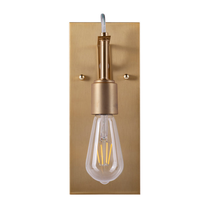 One Light Wall Sconce from the Fergie collection in Soft Gold finish