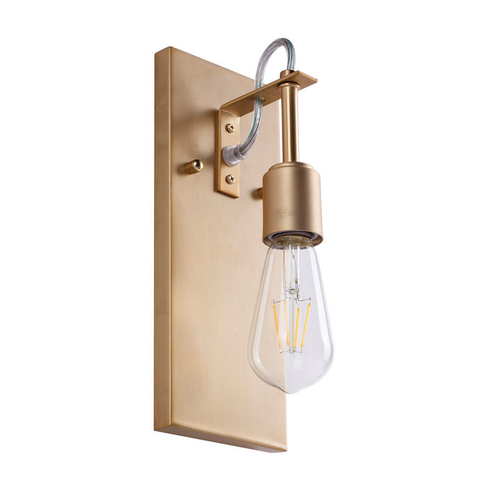 One Light Wall Sconce from the Fergie collection in Soft Gold finish