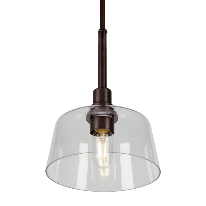 One Light Mini Pendant from the Acopa collection in Antique Bronze finish