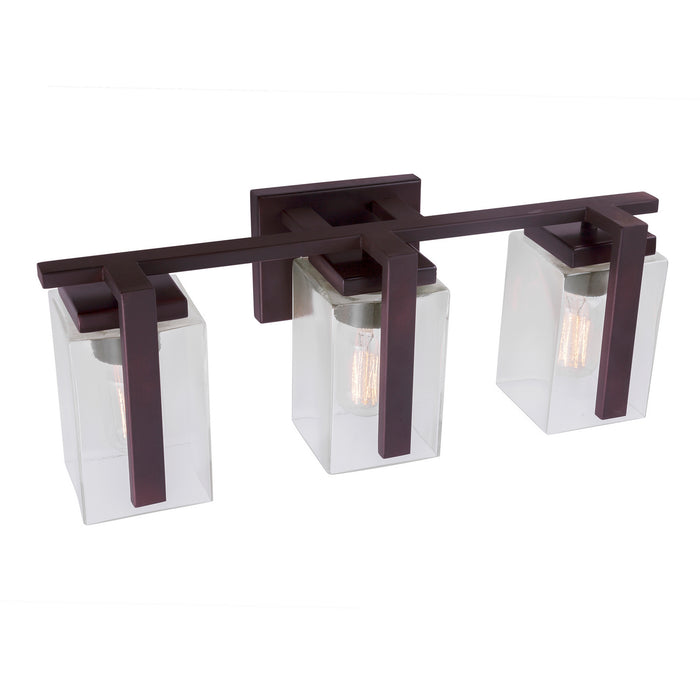 Three Light Bath Lighting from the Sammi collection in Antique Bronze finish