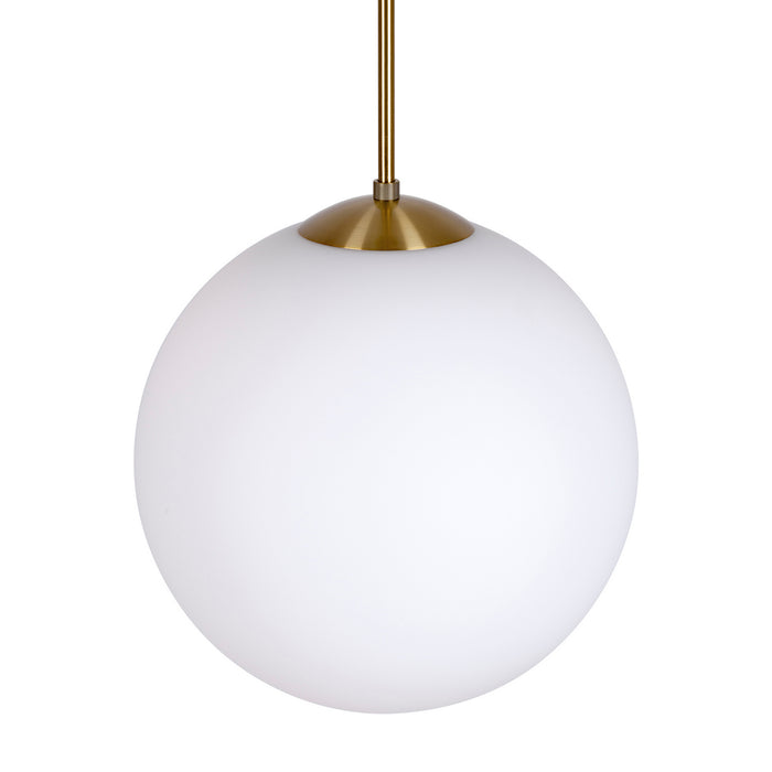 One Light Pendant from the Selene collection in Soft Gold finish