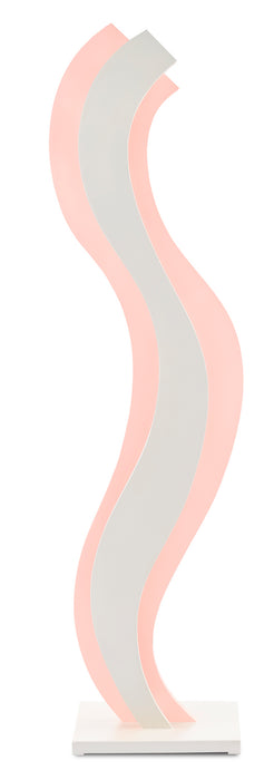 LED Floor Accessory from the Sasha Bikoff collection in Blush Pink/White finish