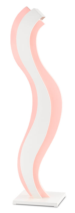 LED Floor Accessory from the Sasha Bikoff collection in Blush Pink/White finish