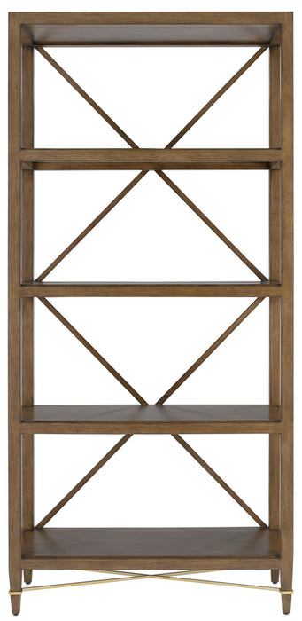 Etagere in Chanterelle/Champagne finish