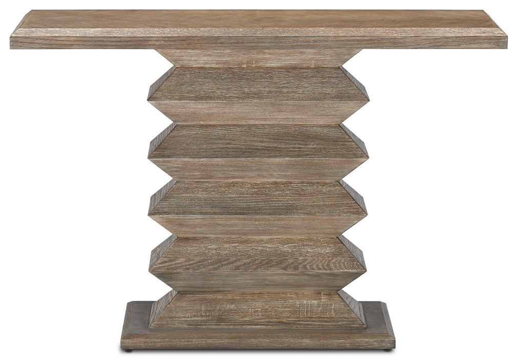 Console Table in Light Pepper finish