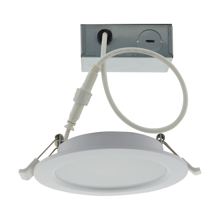 LED Downlight in White finish, WiFi Smart LED Recessed Downlight, Works with Siri, Alexa, Google Assistant, SmartThings