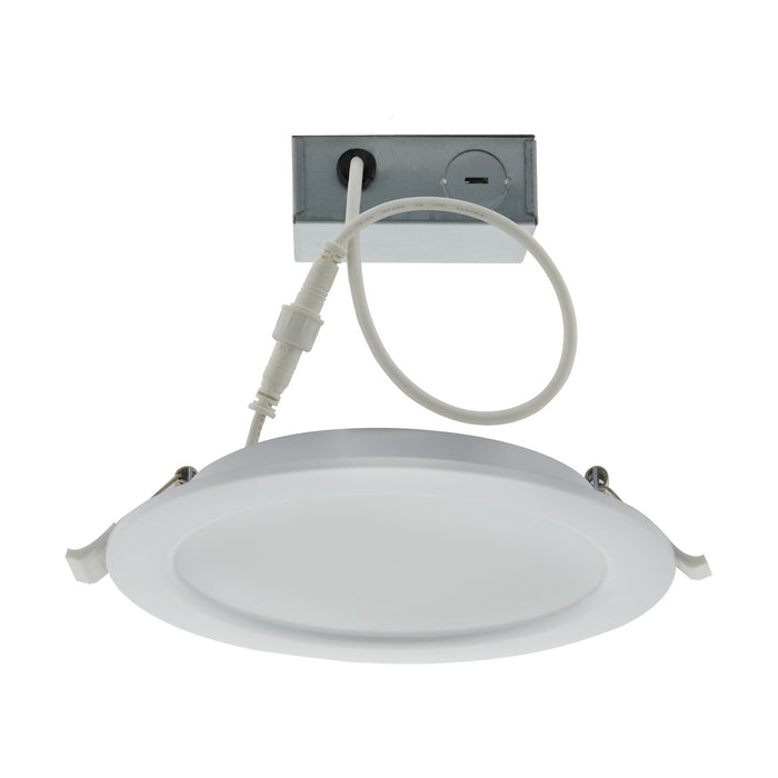 LED Downlight in White finish, WiFi Smart LED Recessed Downlight, Works with Siri, Alexa, Google Assistant, SmartThings