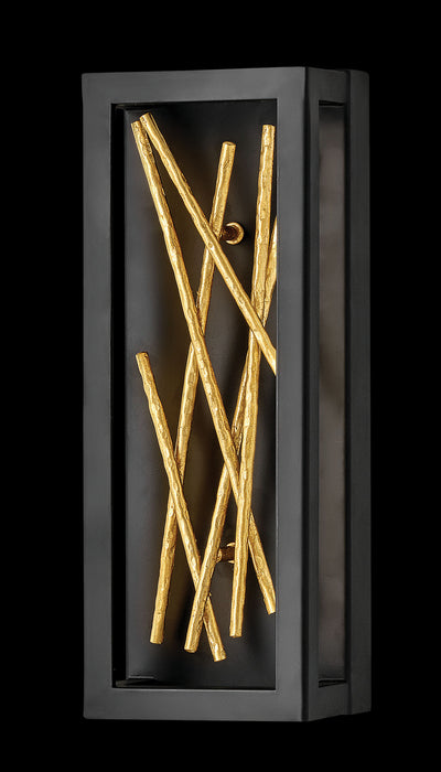 LED Wall Sconce from the Styx collection in Black finish