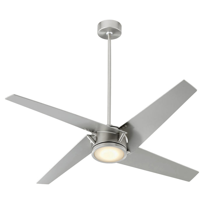 54``Ceiling Fan from the Axis collection in Satin Nickel finish