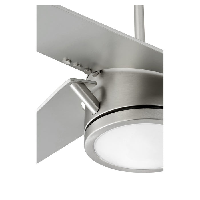 54``Ceiling Fan from the Axis collection in Satin Nickel finish