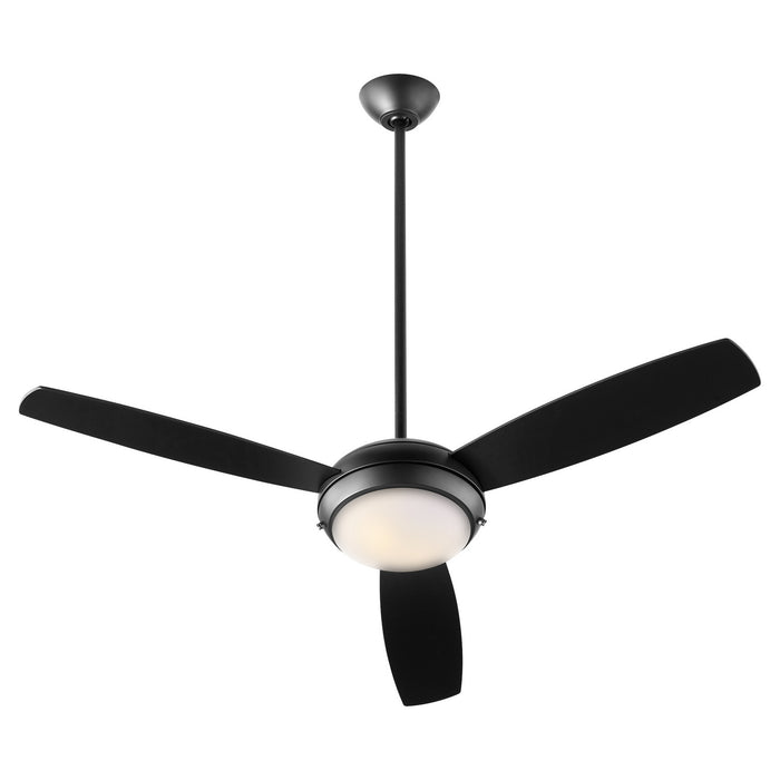 52``Ceiling Fan from the Expo collection in Matte Black finish