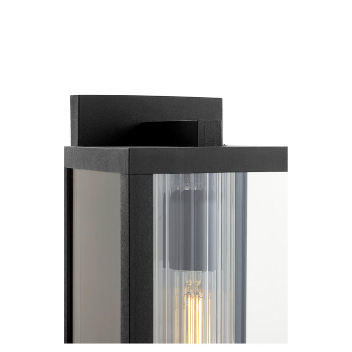 One Light Wall Mount from the Parks collection in Noir finish