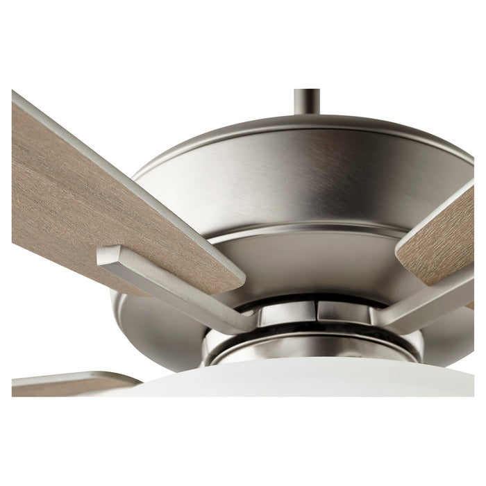 60``Ceiling Fan from the Breeze 60`` collection in Satin Nickel finish
