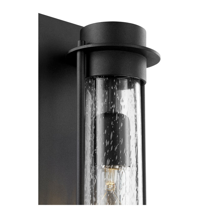 One Light Outdoor Lantern from the Roope collection in Noir finish