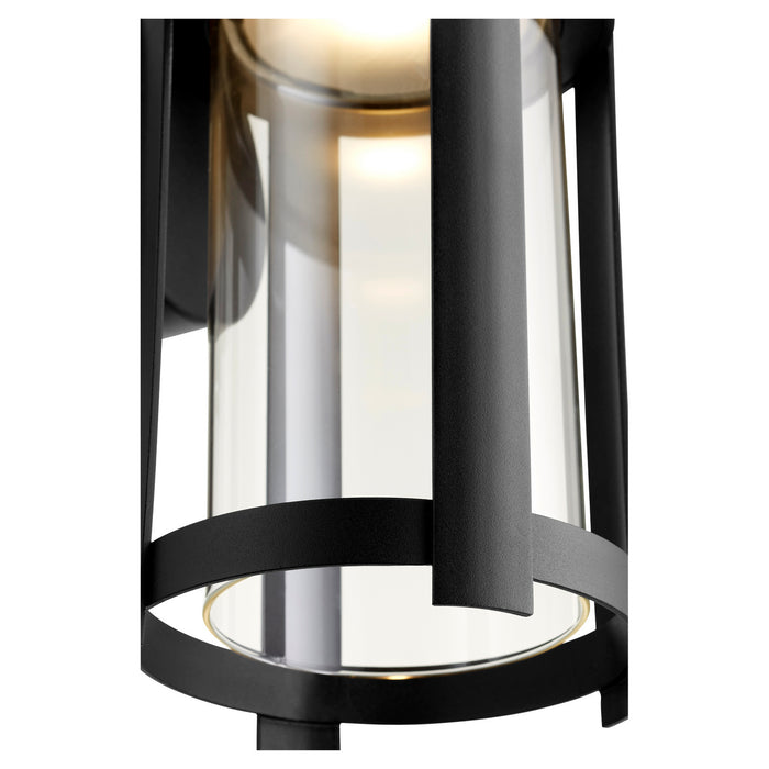 LED Outdoor Lantern from the Solu collection in Noir finish
