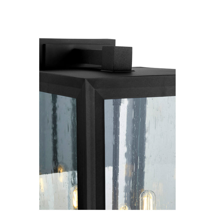 Four Light Wall Mount from the Bravo collection in Noir finish