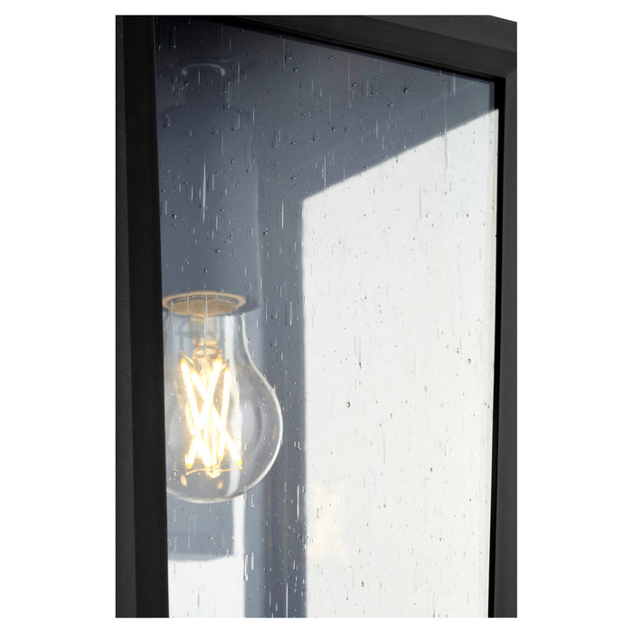 One Light Wall Mount from the Bravo collection in Noir finish