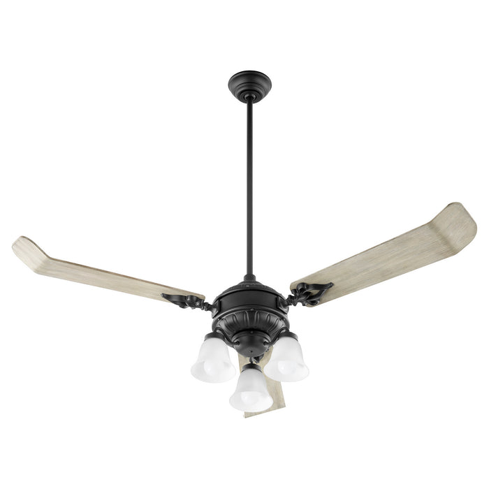 LED Fan Light Kit from the Brewster collection in Noir finish