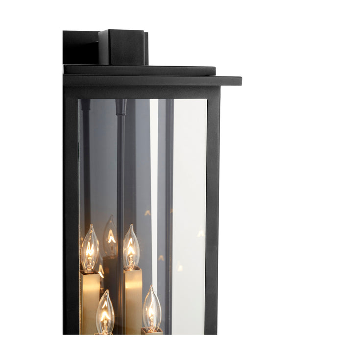 Four Light Lantern from the Westerly collection in Noir finish