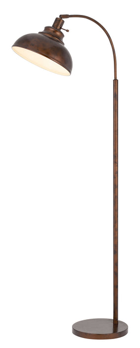 One Light Floor Lamp from the Dijon collection in Rust finish