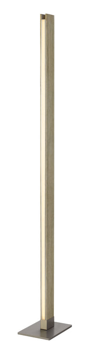 LED Floor Lamp from the Colmar collection in Rubber Wood finish