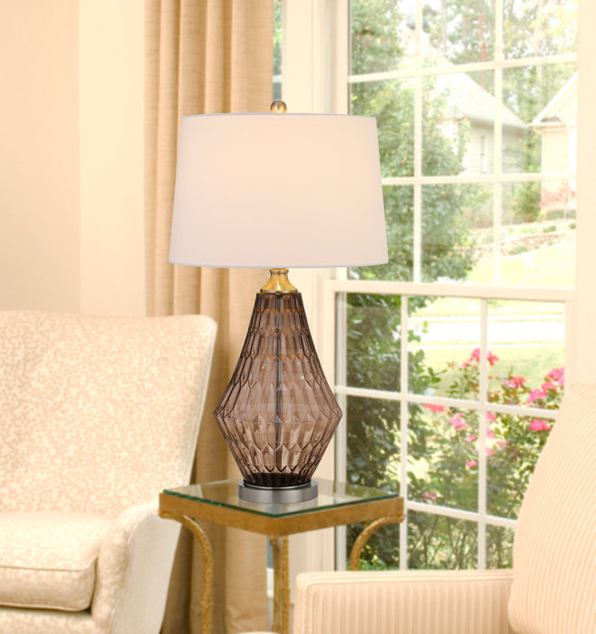 One Light Table Lamp from the Conover collection in Smoky finish