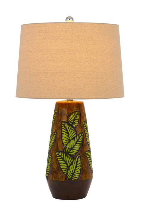 One Light Table Lamp from the Hanson collection in Cocoa finish
