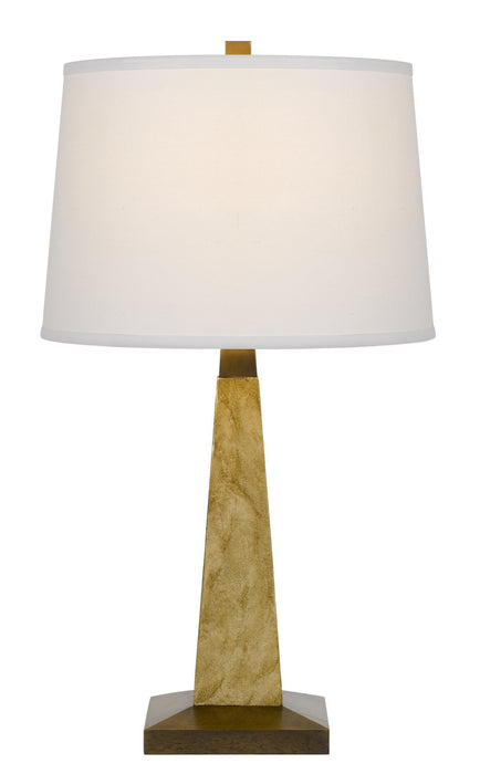 One Light Table Lamp from the Ravenna collection in Sand Stone finish