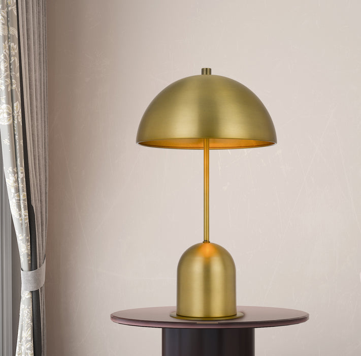 One Light Accent Lamp from the Peppa collection in Antique Brass finish