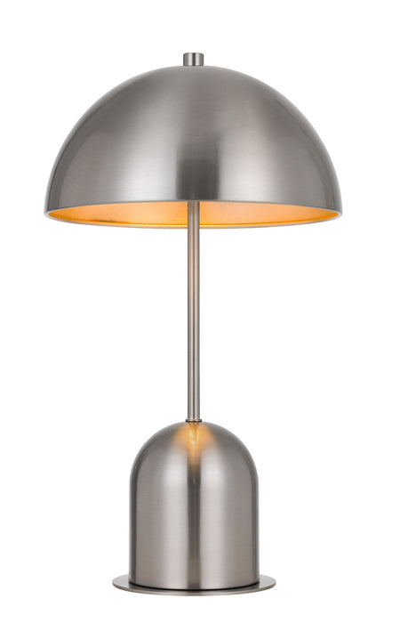 One Light Accent Lamp from the Peppa collection in Brushed Steel finish