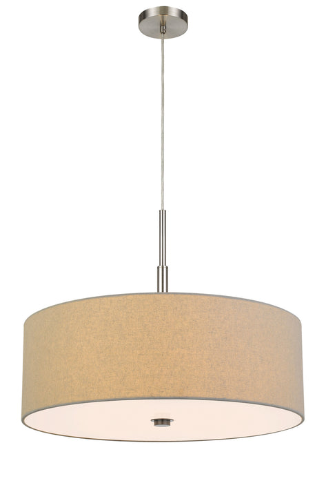 Four Light Pendant from the Lonoke collection in Grey finish