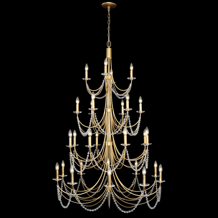 28 Light Chandelier from the Brentwood collection in French Gold finish