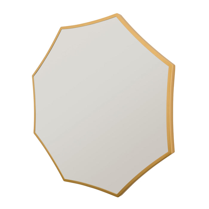 Mirror from the Jenner collection in Gold finish