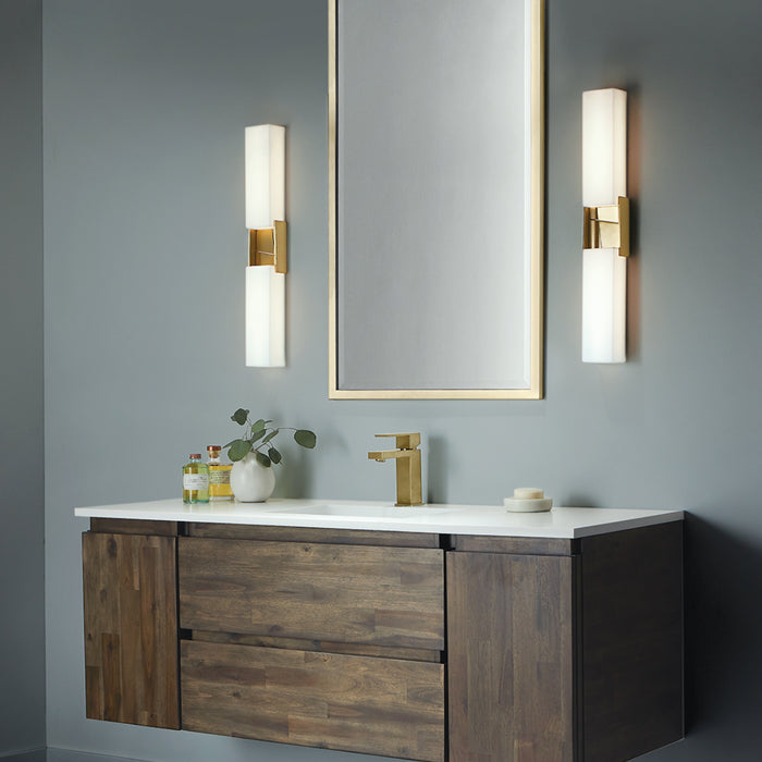 LED Wall Sconce from the Artemis 24`` collection in Burnished Bronze finish